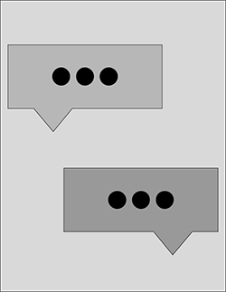 Picture showing two text boxes.